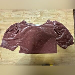 Zara Girls Bodysuit top